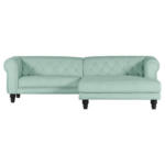 Möbelix Ecksofa Jonte Mintgrün S: 260x160 cm