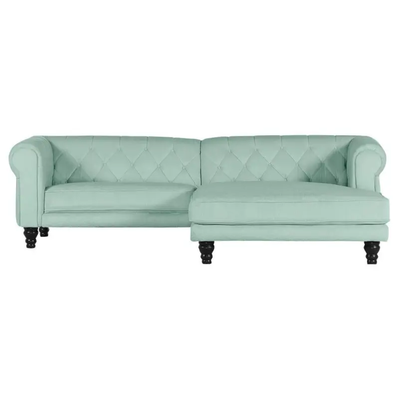 Ecksofa Jonte Mintgrün S: 260x160 cm