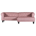 Möbelix Ecksofa Jonte Rosa S: 260x160 cm