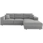 M&ouml;belix Ecksofa Verona Hellgrau S: 272x195 cm