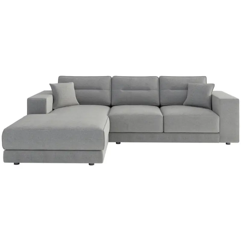 Ecksofa Verona Hellgrau