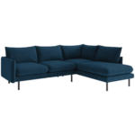 Möbelix Ecksofa Samos Blau S: 267x204 cm