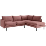 Möbelix Ecksofa Samos Altrosa S: 267x204 cm