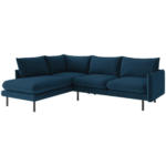 Möbelix Ecksofa Samos Blau S: 204x267 cm