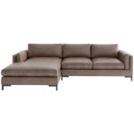 Möbelix Ecksofa Packo Rotbraun S: 160x265 cm