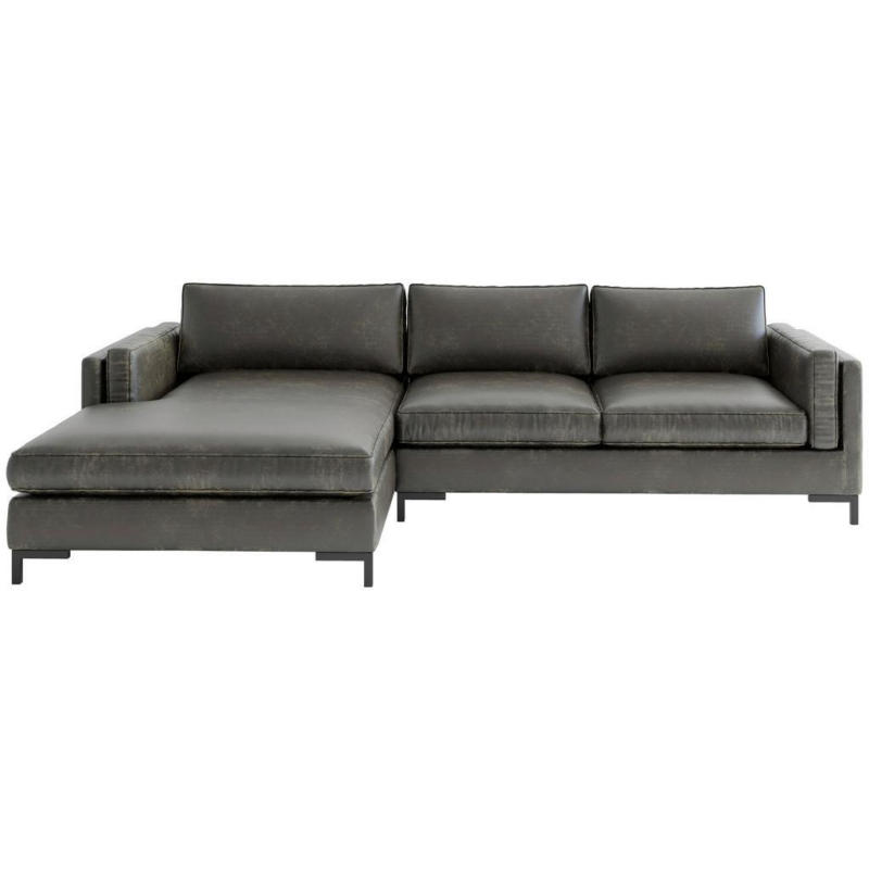 Ecksofa Packo Olivgrün S: 160x265 cm