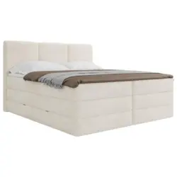 Boxspringbett Mit Bettkasten 180x200 Cm Castel V