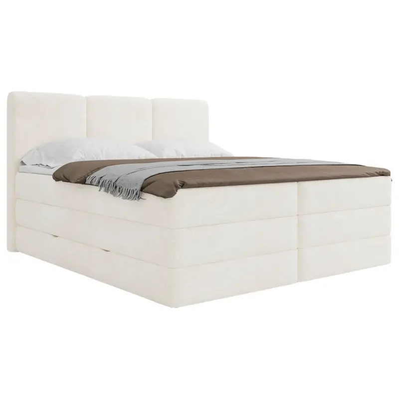 Boxspringbett Mit Bettkasten 160x200 Cm Castel V