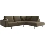 Möbelix Ecksofa Celaya Braun S: 280x223 cm