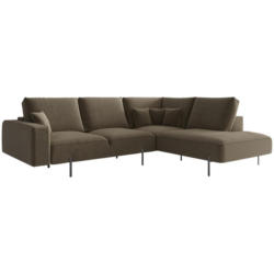 Ecksofa Celaya Braun S: 280x223 Cm