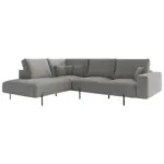Möbelix Ecksofa Celaya Hellbraun S: 223x280 cm