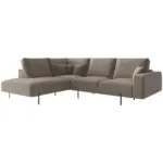 Möbelix Ecksofa Celaya Champagner S: 223x280 cm