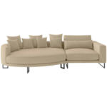 Möbelix Bigsofa Natalia Beige S: 283x150 cm