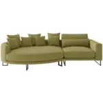 Möbelix Bigsofa Natalia Olivgrün S: 150x283 cm