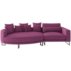 Bigsofa Natalia Magenta S: 150x283 cm