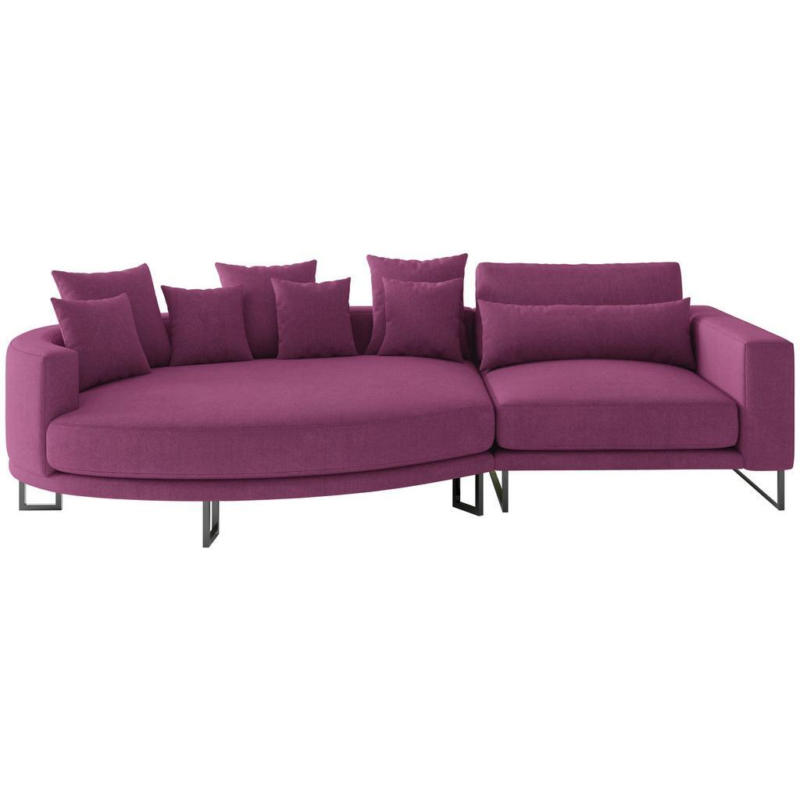 Bigsofa Natalia Magenta S: 150x283 cm