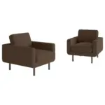 M&ouml;belix Sessel Suburban Dunkelbraun B: 70 Cm