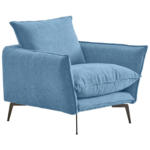 Möbelix Sessel Skye Blau B: 96 cm