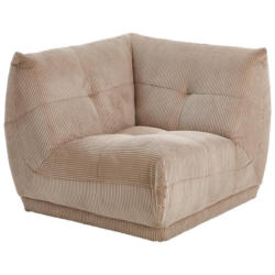 Sofaelement Giselle C-modul Taupe B: 105 Cm