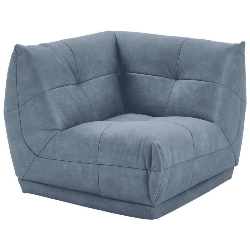 Sofaelement Giselle C-Modul Graublau B: 105 cm