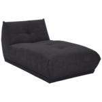 Möbelix Sofaelement Giselle D-Modul Schwarz B: 105 cm