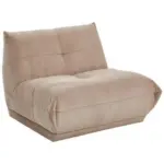 Möbelix Sofaelement Giselle 1,5 Chair- Modul Taupe B: 105 Cm