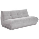 Möbelix Sofaelement Giselle 2,5 Sofa- Modul Grau B: 180 cm