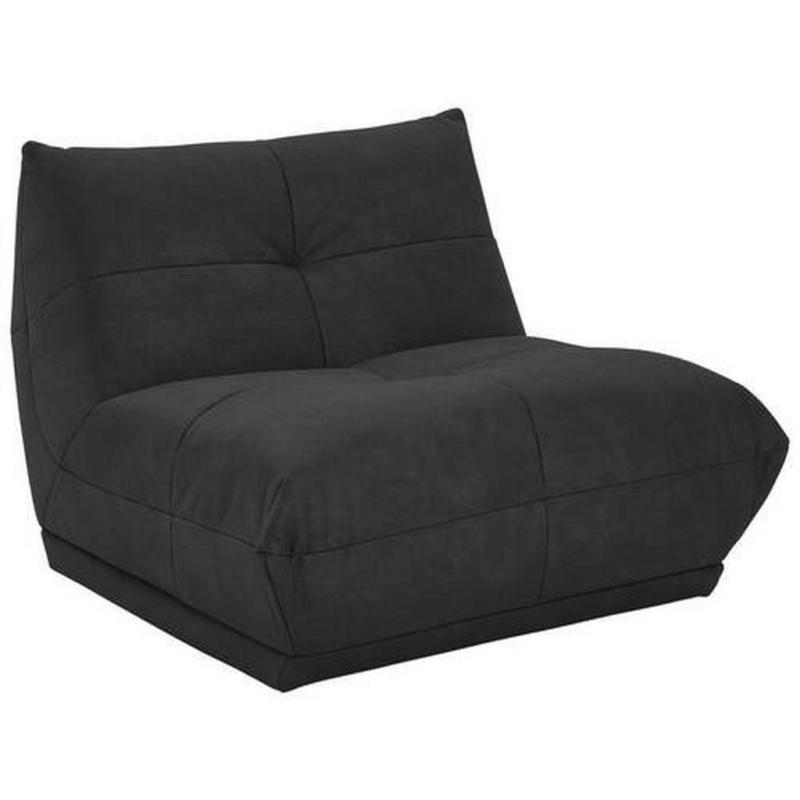 Sofaelement Giselle 1,5 Chair- Modul Schwarz B: 105 cm