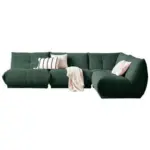 Möbelix Ecksofa Giselle Dunkelgrün S: 315x210 cm