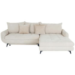 Ecksofa Mit Schlaffunktion Wave Beige