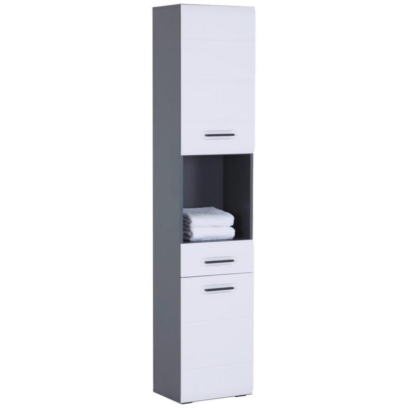 Badezimmer Hochschrank Pearl New Snol 117 BxH 40x188,5 cm