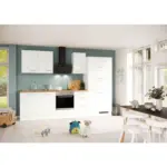 Möbelix Einbauküche Küchenblock Möbelix Ip120 Weiß B: 310 cm