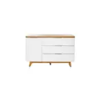Möbelix Sideboard 120cm Libre Sb 120 Weiß/eichefarben