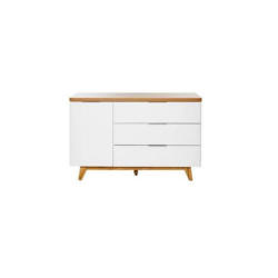 Sideboard 120cm Libre Sb 120 Weiß/eichefarben