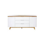 Möbelix Sideboard 160 Cm Libre Sb 160 Weiß/eichefarben