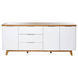 Sideboard 180 cm Libre Sb 180 Weiß/Eichefarben