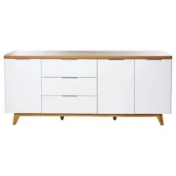 Sideboard 180 cm Libre Sb 180 Weiß/Eichefarben