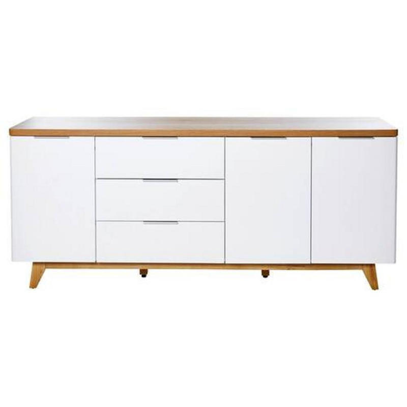 Sideboard 180 cm Libre Sb 180 Weiß/Eichefarben