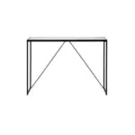 Möbelix Konsolentisch Glam Console Schwarz/weiß B: 30 Cm