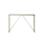 Möbelix Konsolentisch Glam Console Goldfarben/weiß B: 30 Cm