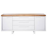 Möbelix Sideboard 180 Cm Scope Sb 180 Weiß Kerneiche Dekor