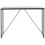 Möbelix Konsolentisch Glam Console Schwarz B: 30 Cm