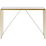 Möbelix Konsolentisch Glam Console Goldfarben B: 30 Cm