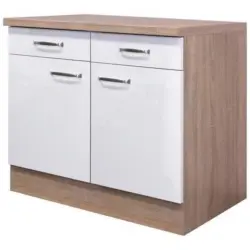 Küchenunterschrank Valero Us 100cm Sonoma Eiche Dekor