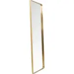 Möbelix Wandspiegel Curve Rectangular Brass