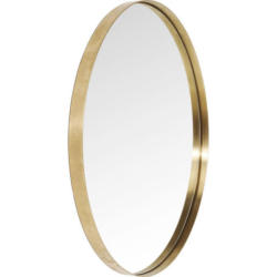 Wandspiegel Curve Round Brass