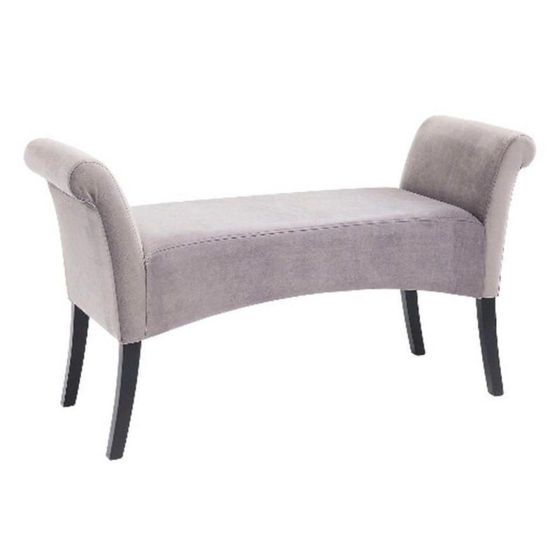 Sitzbank Motley Velvet Silvergrey