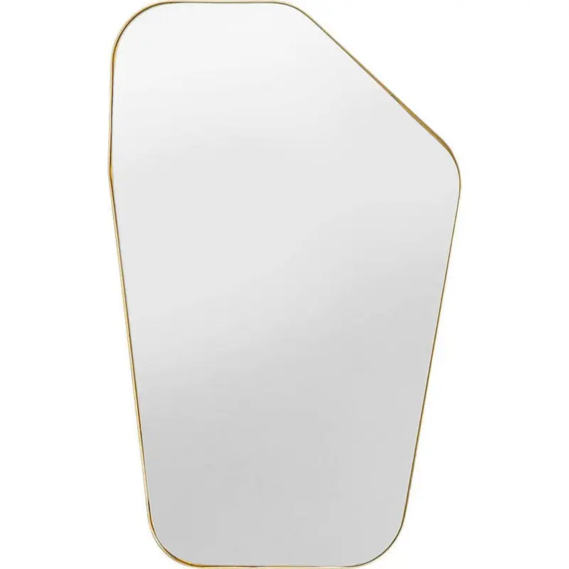 Wandspiegel Shape Brass Klein