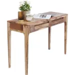 Möbelix Schreibtisch B 40cm H 76cm Brooklyn Nature, Sheesham