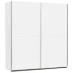 Möbelix Schwebetürenschrank 175cm Mars Alpinweiß Dekor
